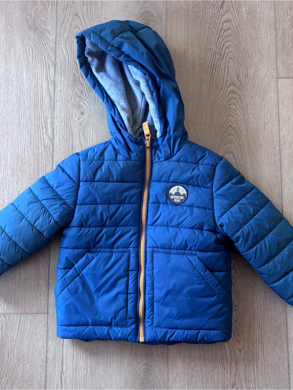 Carter's Blue Puffer Jacket Hood Winter 2T
